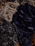 Wool Selvedge: 10lb Blue, Green & Natural Tan #0118