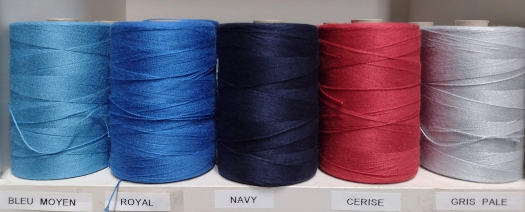 8/2 BAMBOO & Organic Cotton Weaving yarn by Maurice Brassard