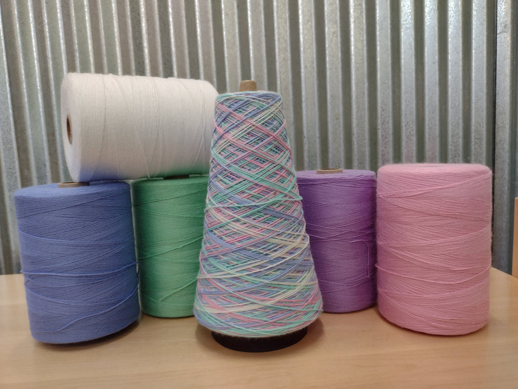 8/2 Cotton Space Dyed Yarn by Maurice Brassard
