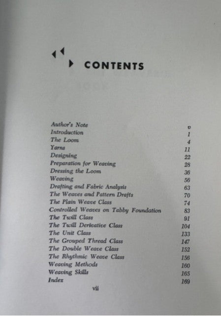 The Weaver's Book by Harriet Tidball