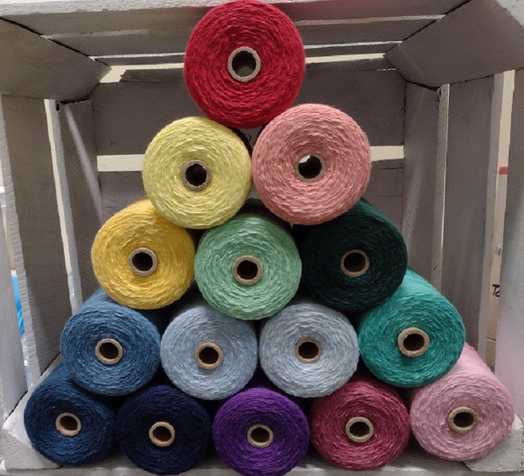 Cotton Slub Yarn, Coton Flamme by Maurice Brassard