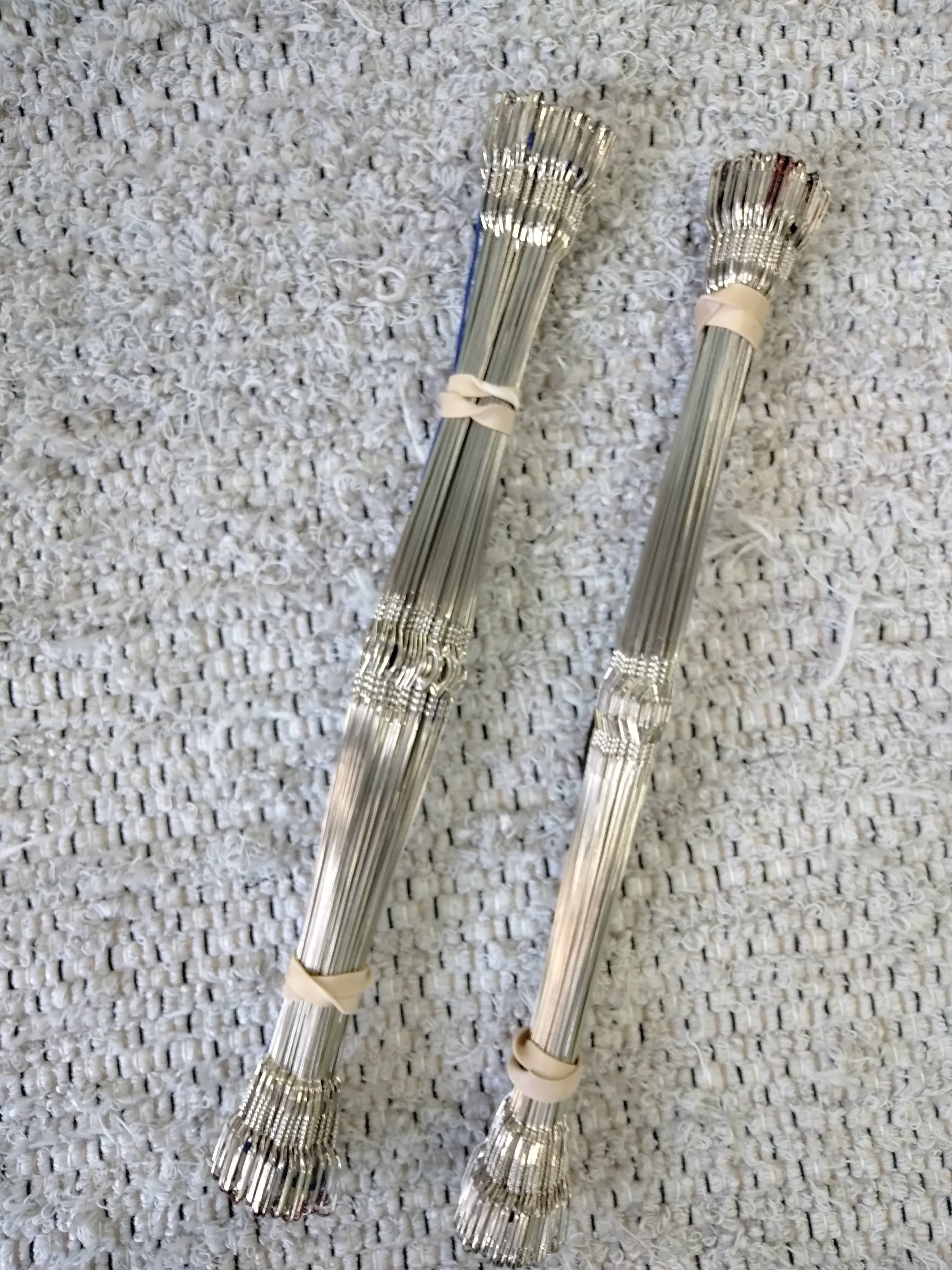 Heddles:  Inserted eye or Traditional Wire