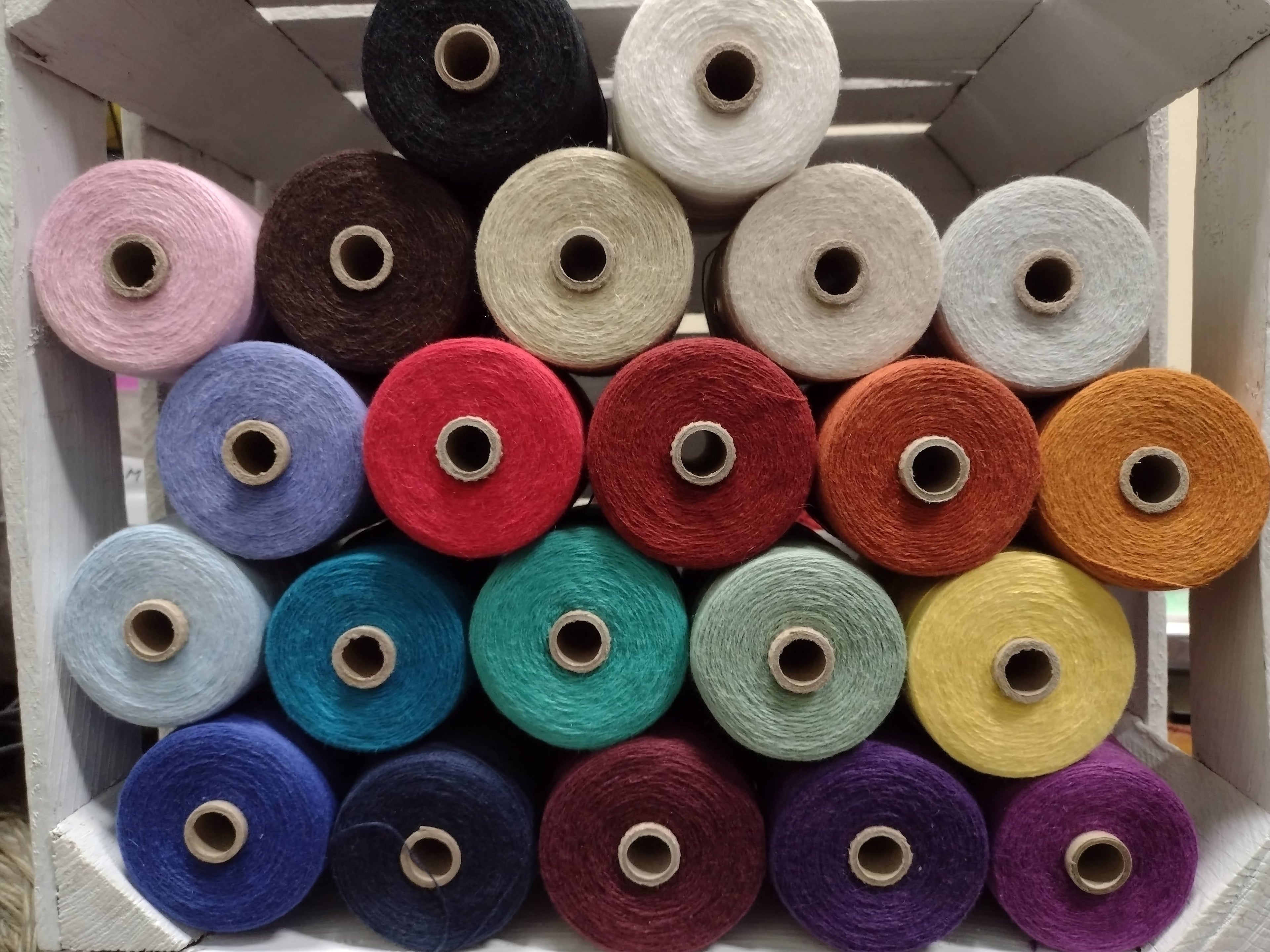 COTTOLIN 8/2,  Cotton/Linen by Maurice Brassard, 30+ colors