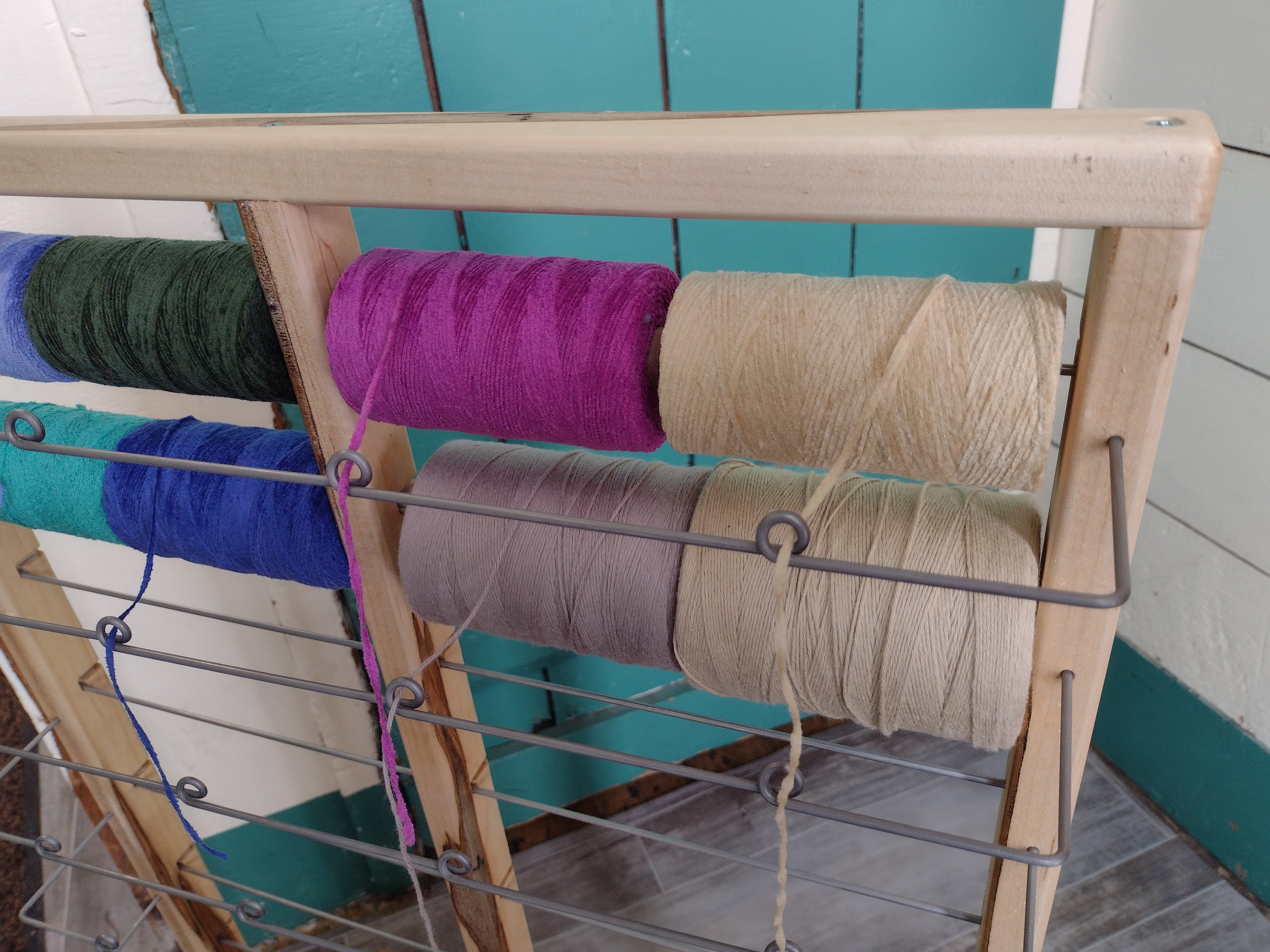40 Spool Warping Rack (Maple)