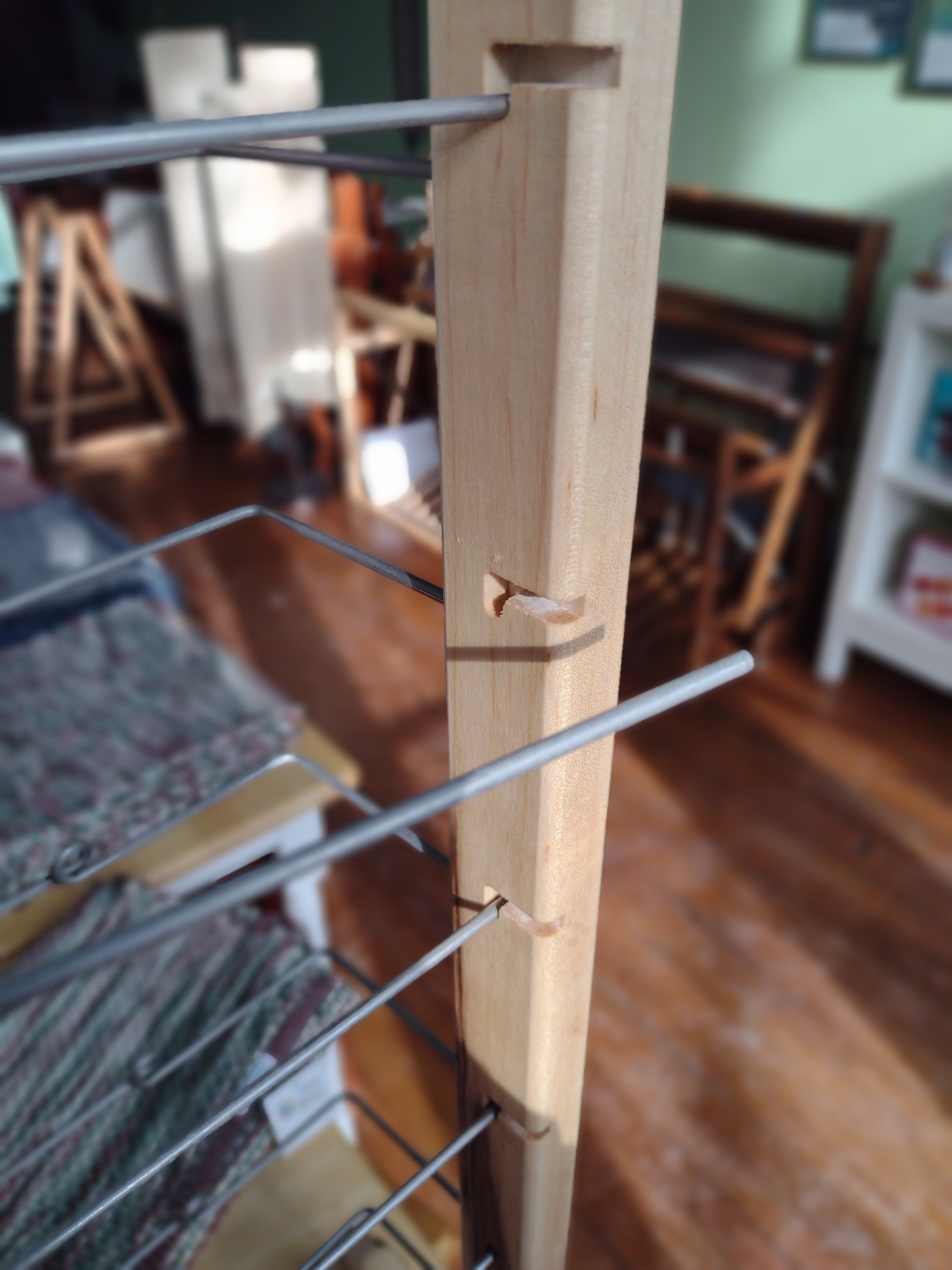 40 Spool Warping Rack (Maple)