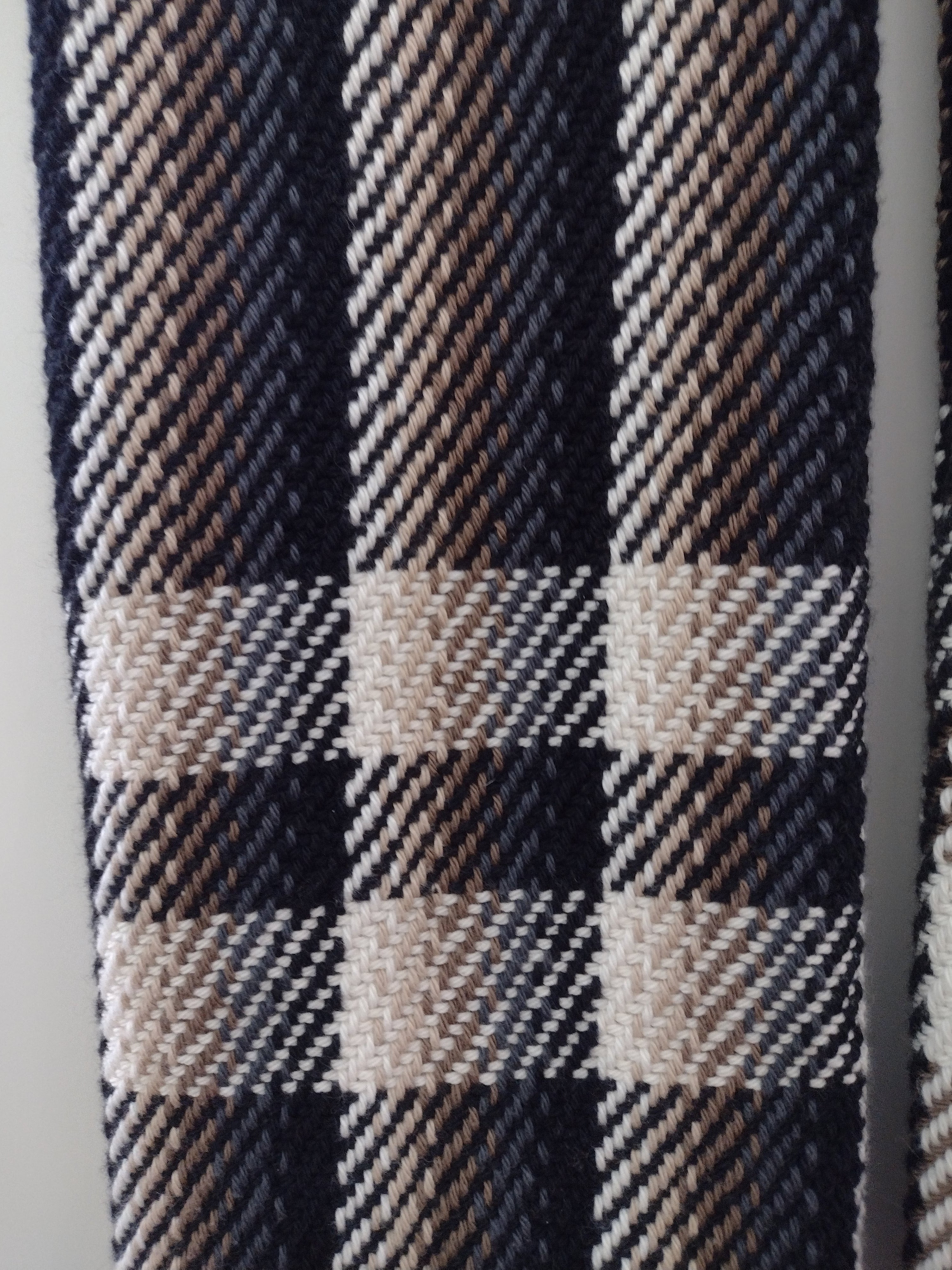 Neutral Browns with stripes near ends