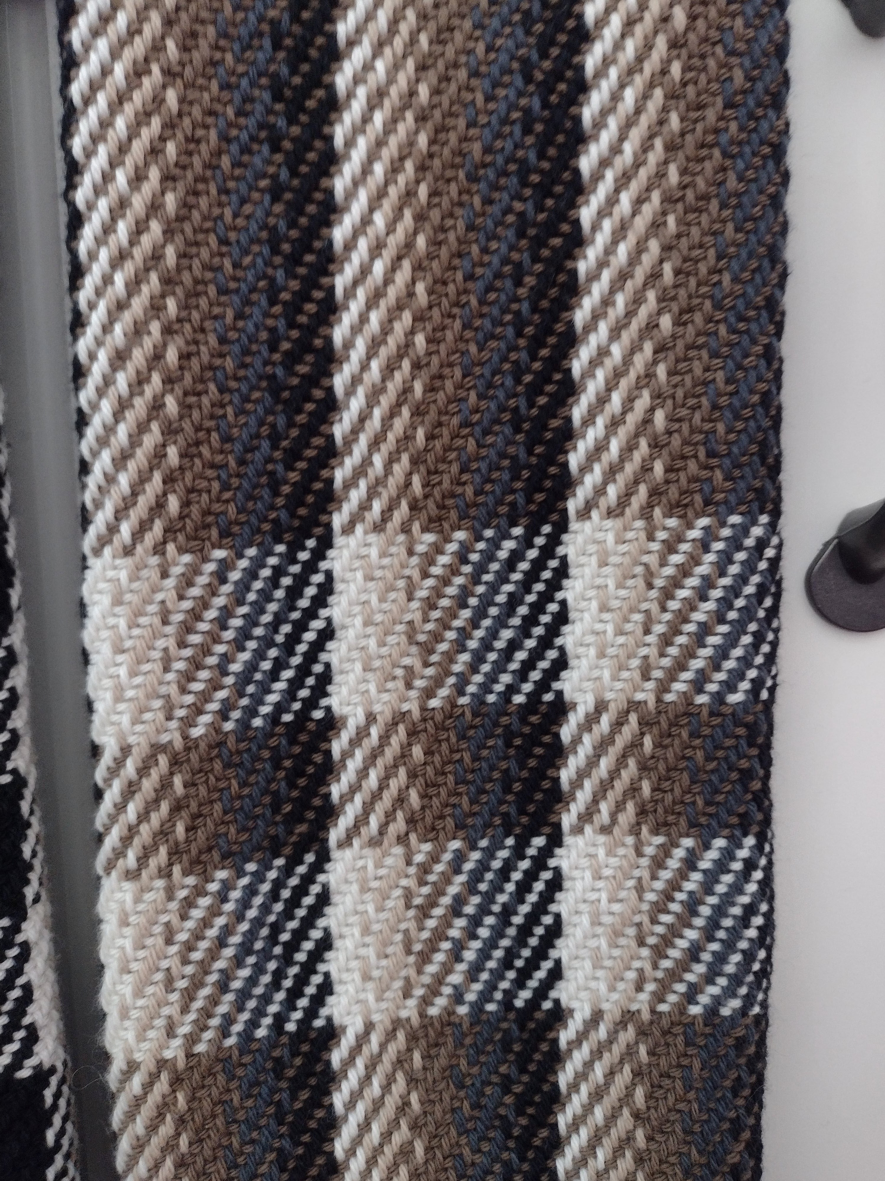 Neutral Browns with stripes near ends