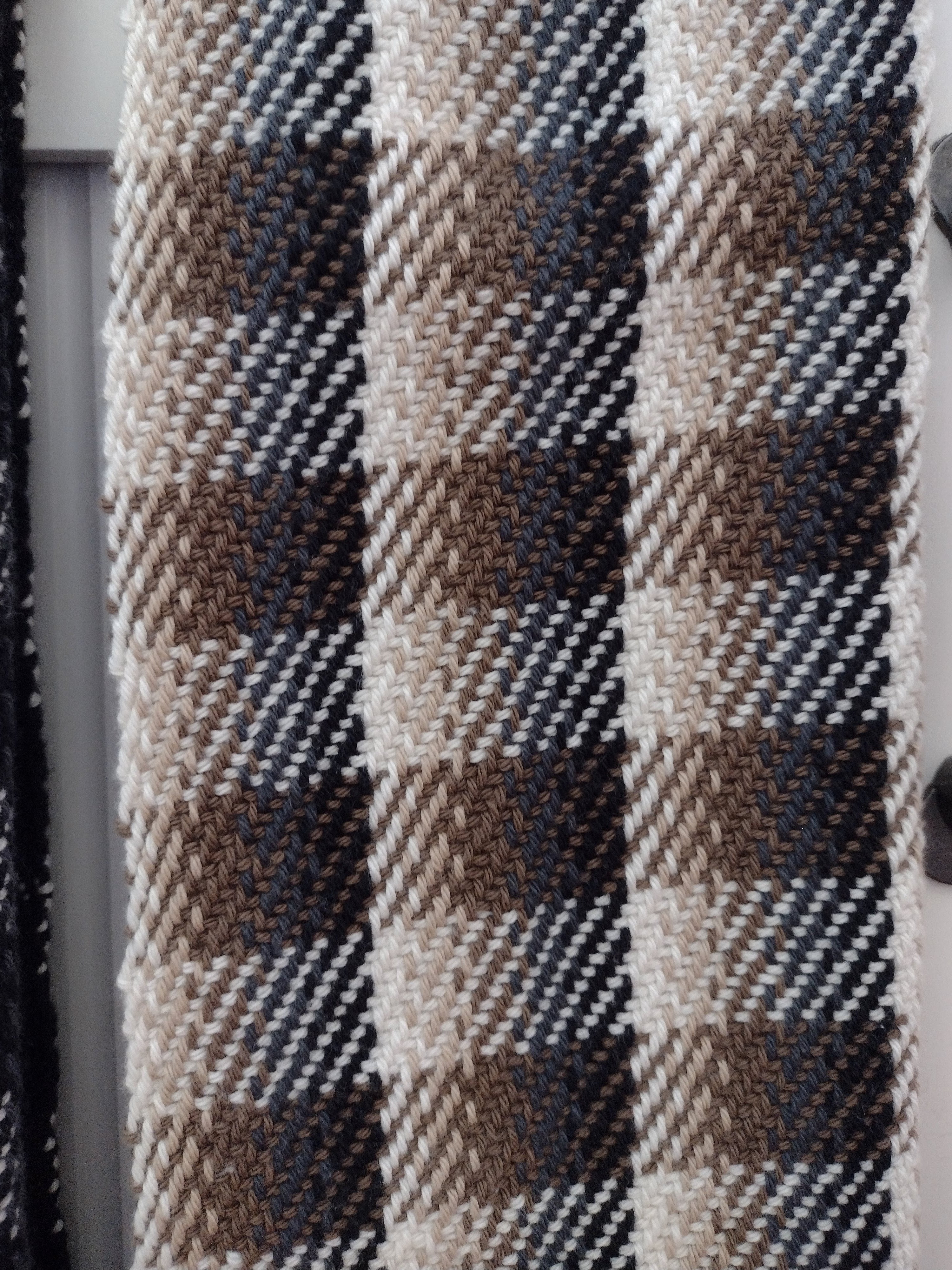 Checkered Browns & Black