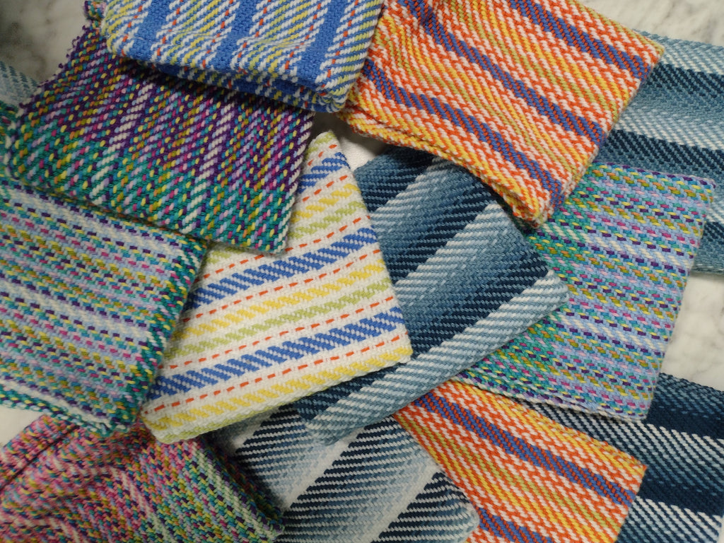 Handwoven Dishcloths in a variety of colors