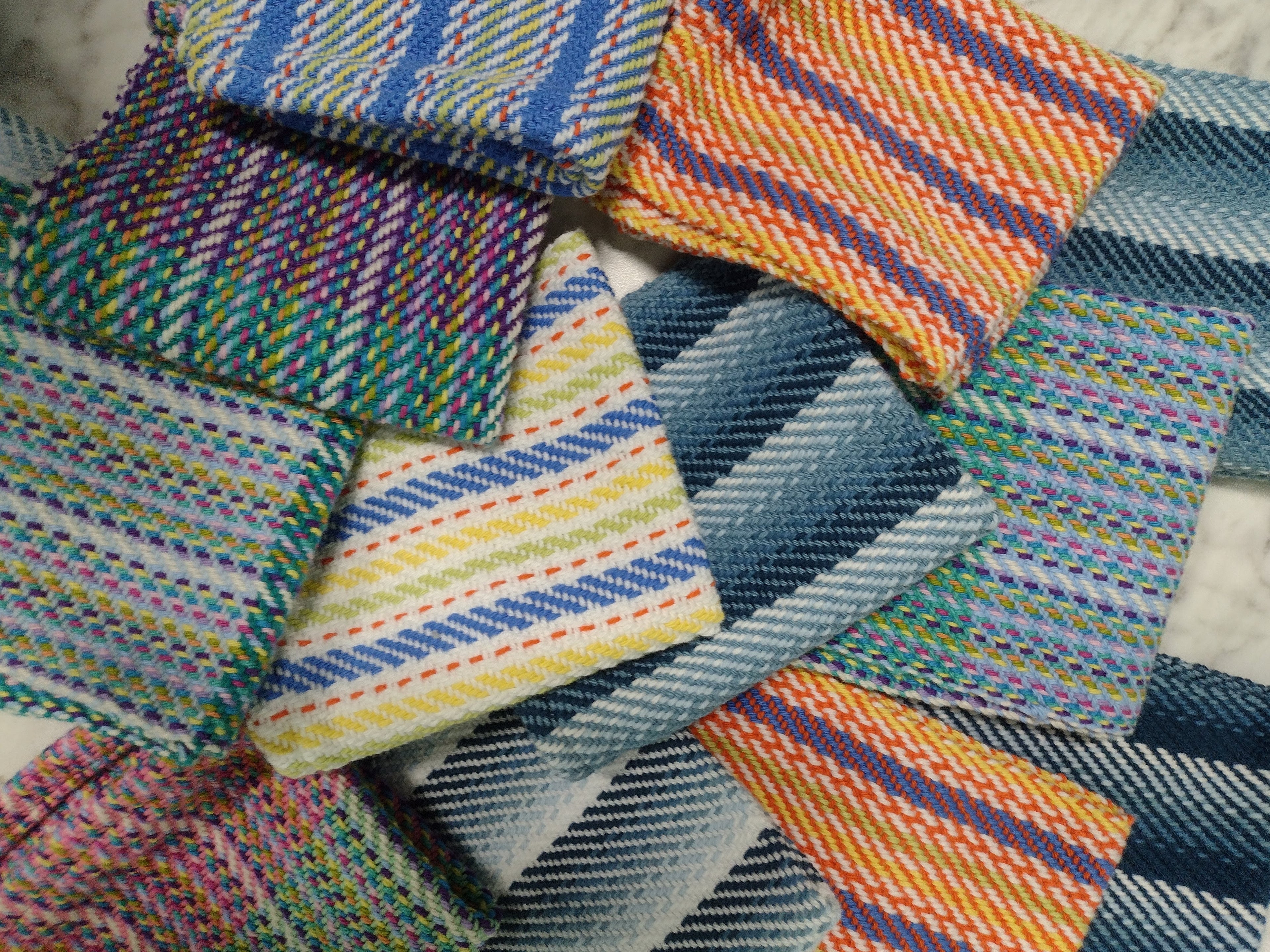 Handwoven Dishcloths in a variety of colors