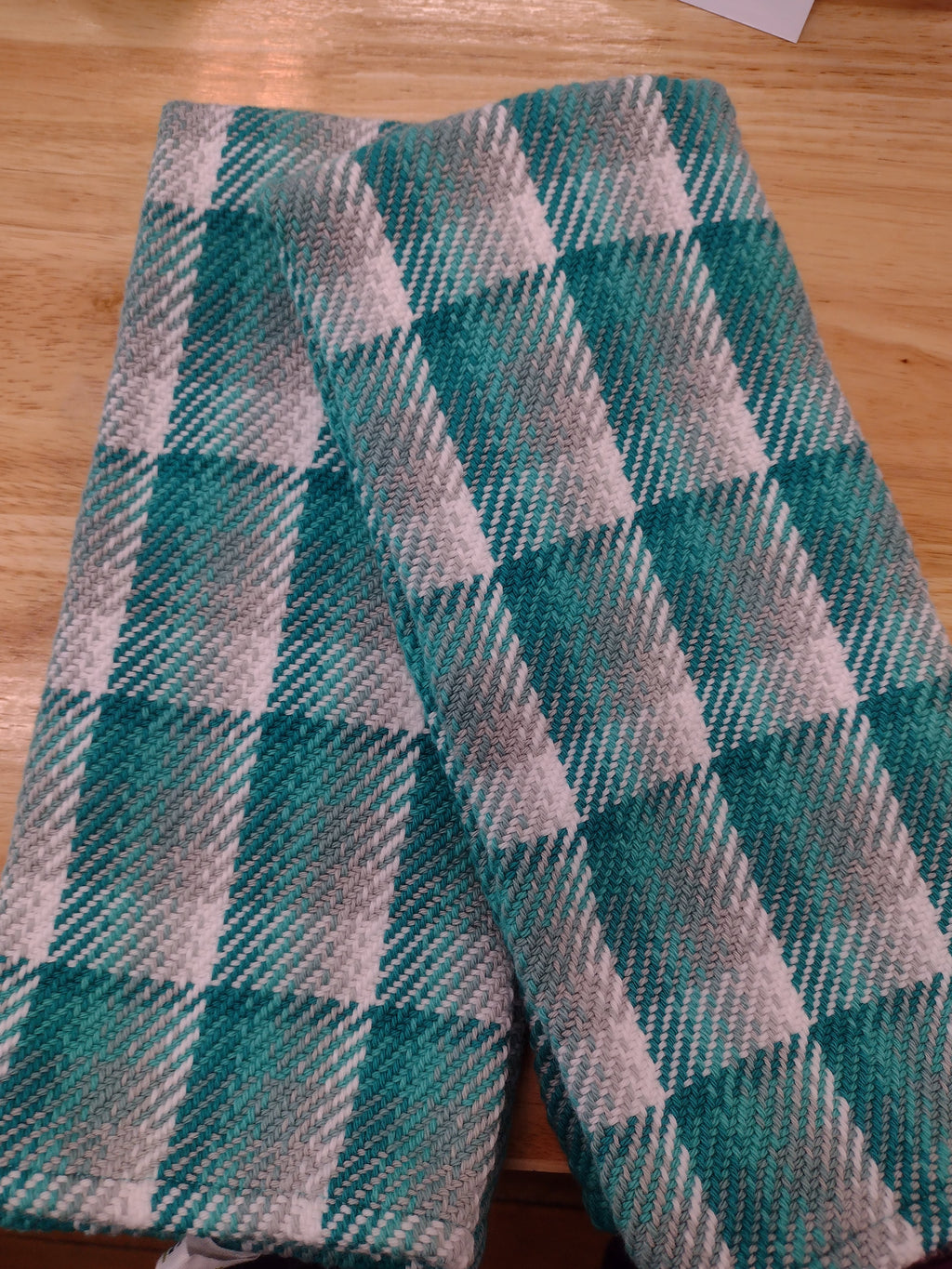 Aquamarine, Modern Plaid