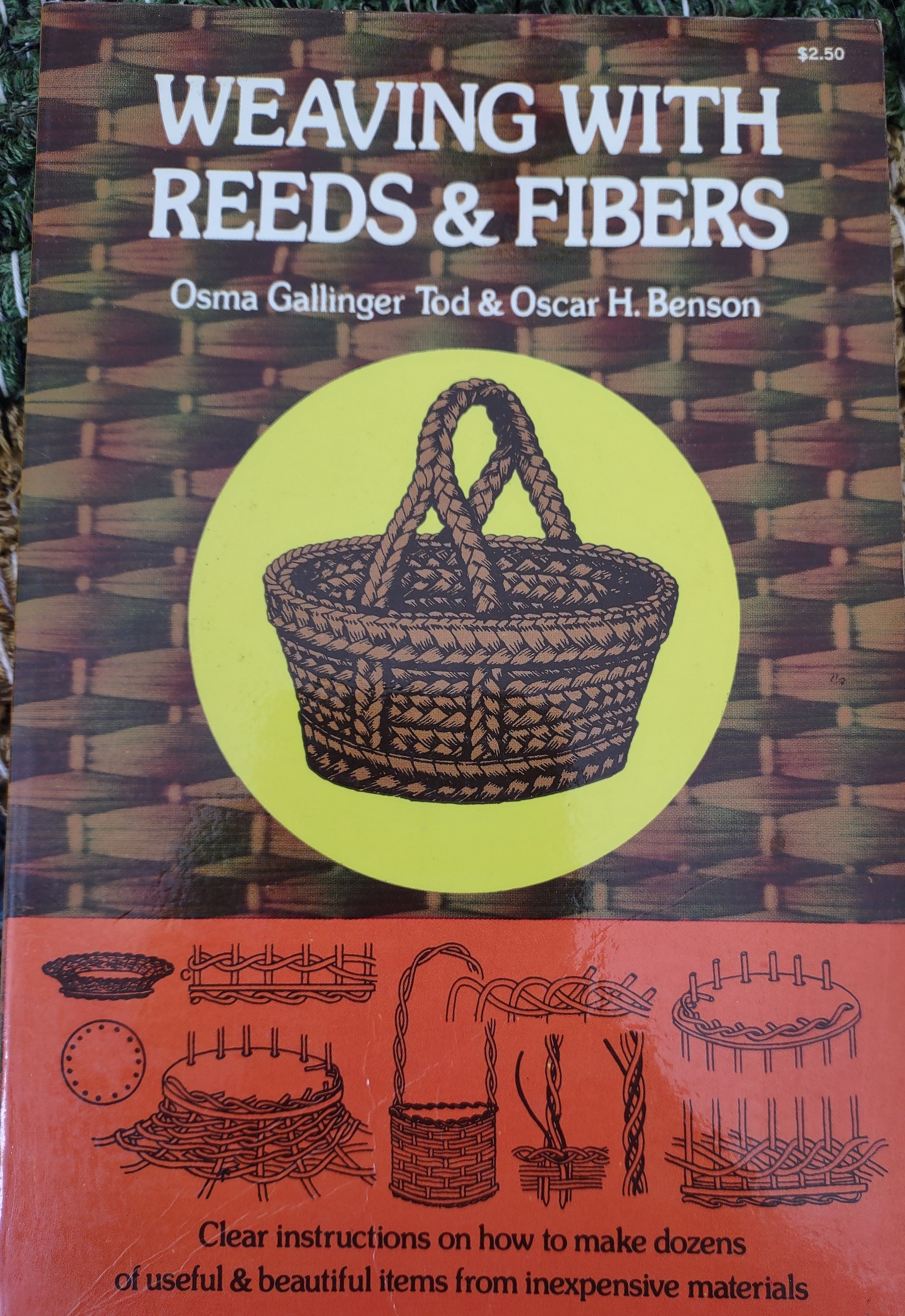Weaving with Reeds& fibers by Gallinger Tod & Benson -- Used Book