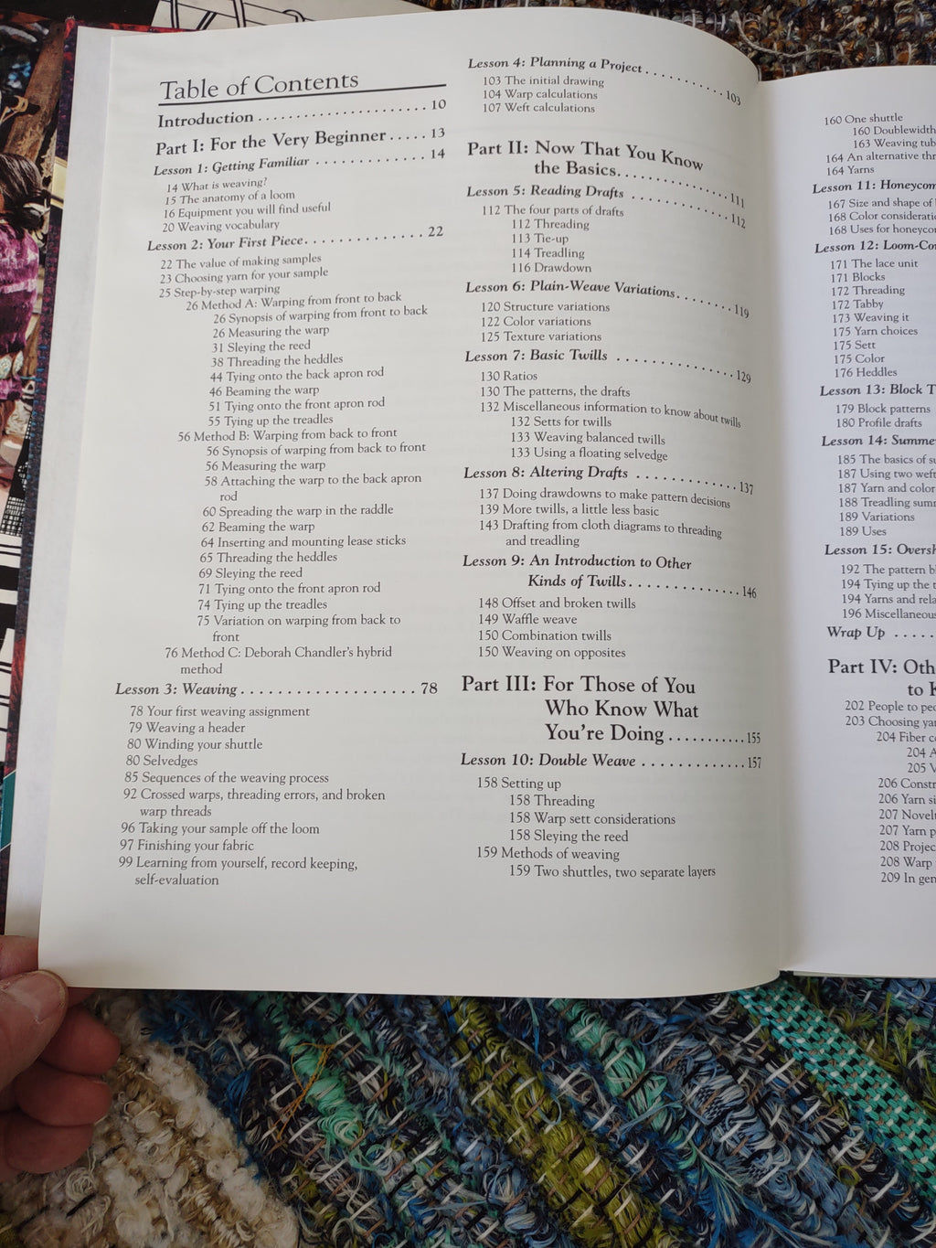 Learning to Weave by Deborah Chandler - NEW  & Used available