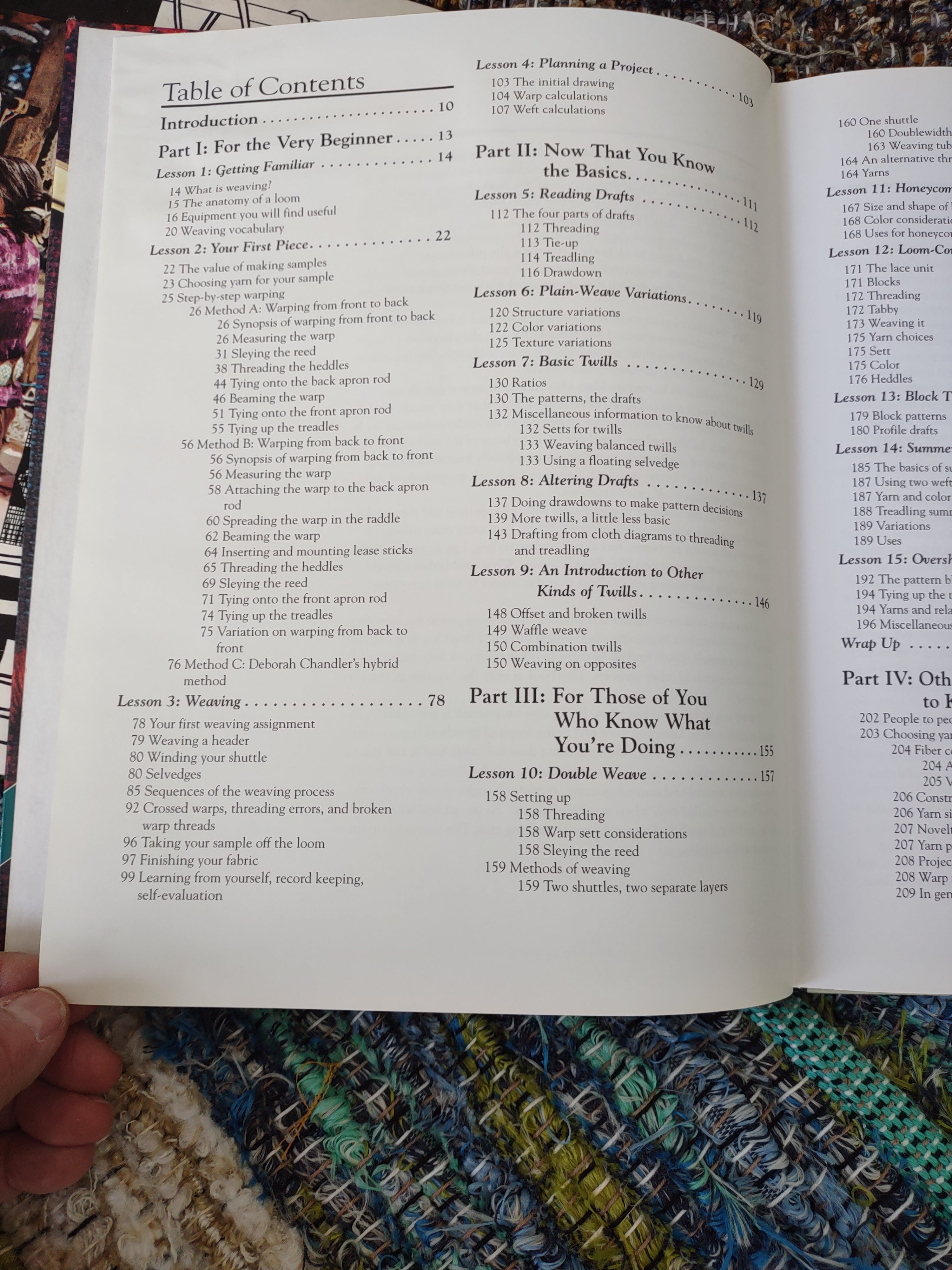 Learning to Weave by Deborah Chandler - NEW  & Used available