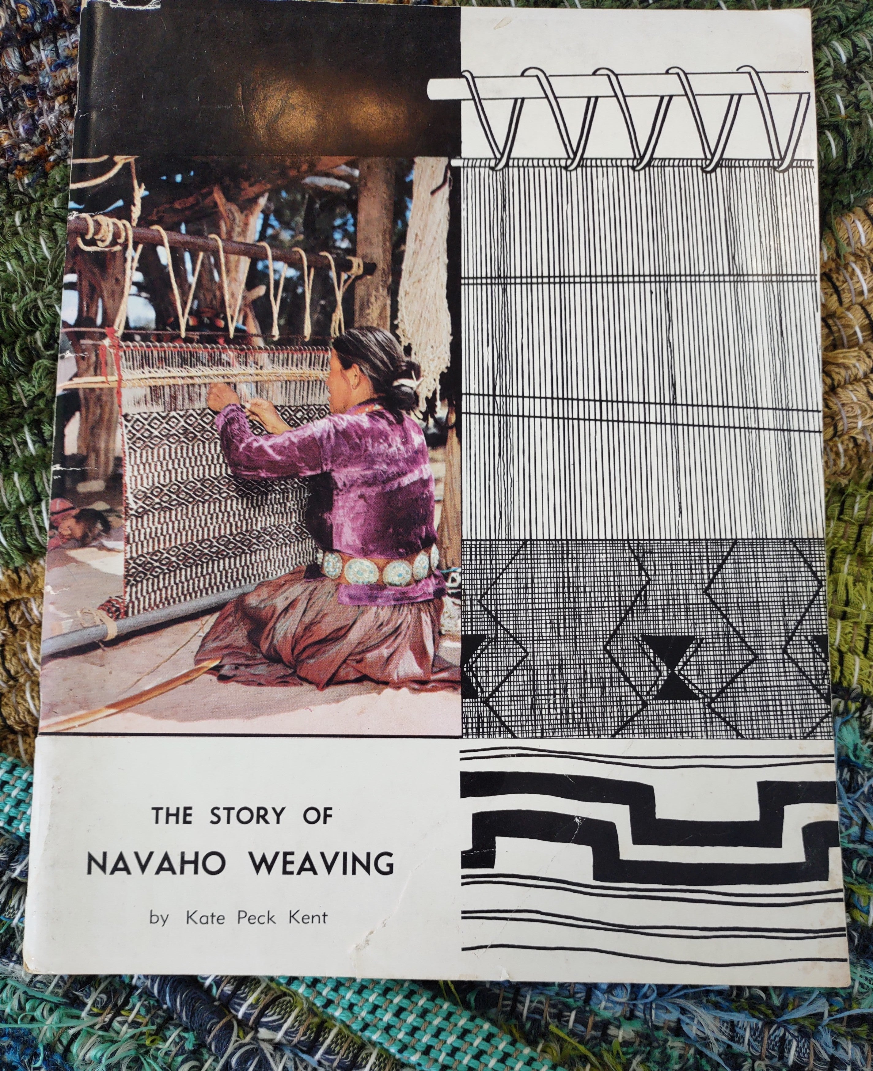 The Story of Navaho Weaving by kate Peck Kent - Used