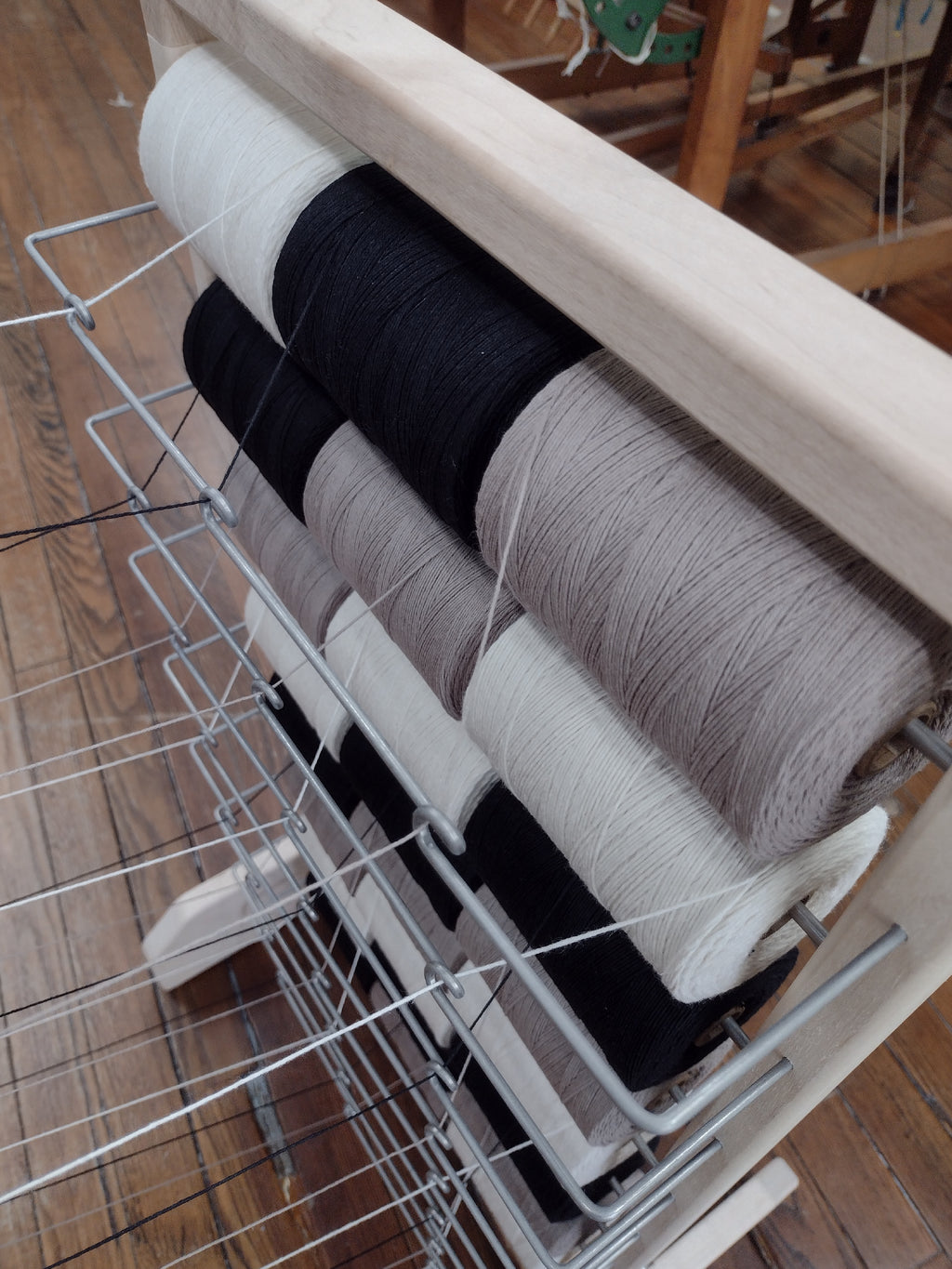 24 Spool Warping Rack (Maple)