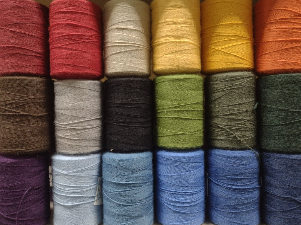 Blue Mountain Wool, 100% Worsted Wool, 8/2 Wool