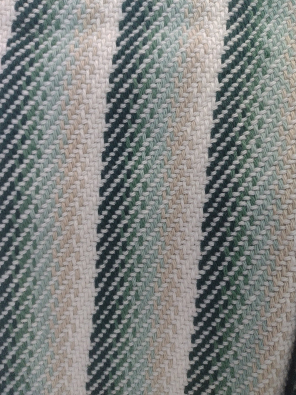 Shades of Green in Stripes
