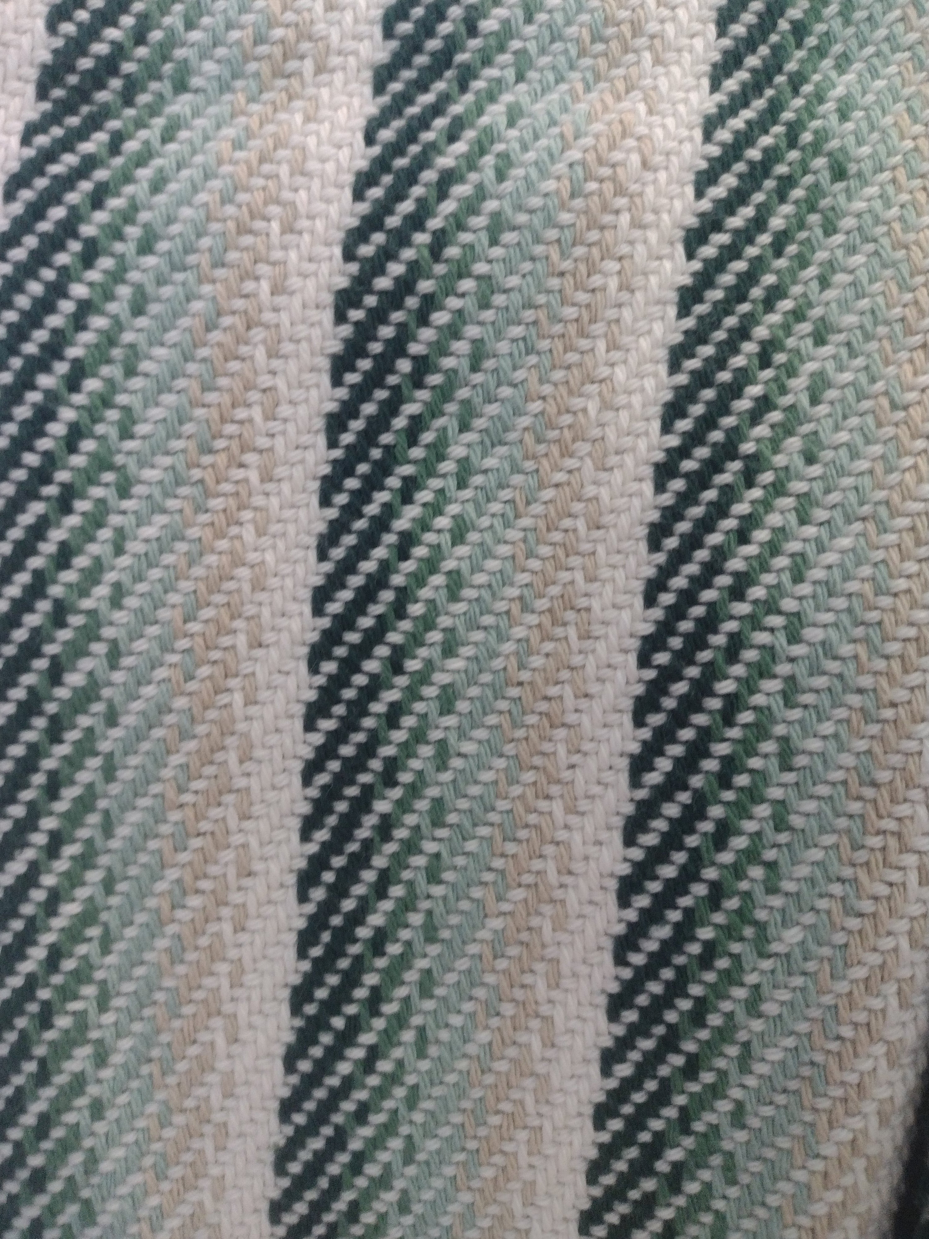 Shades of Green in Stripes