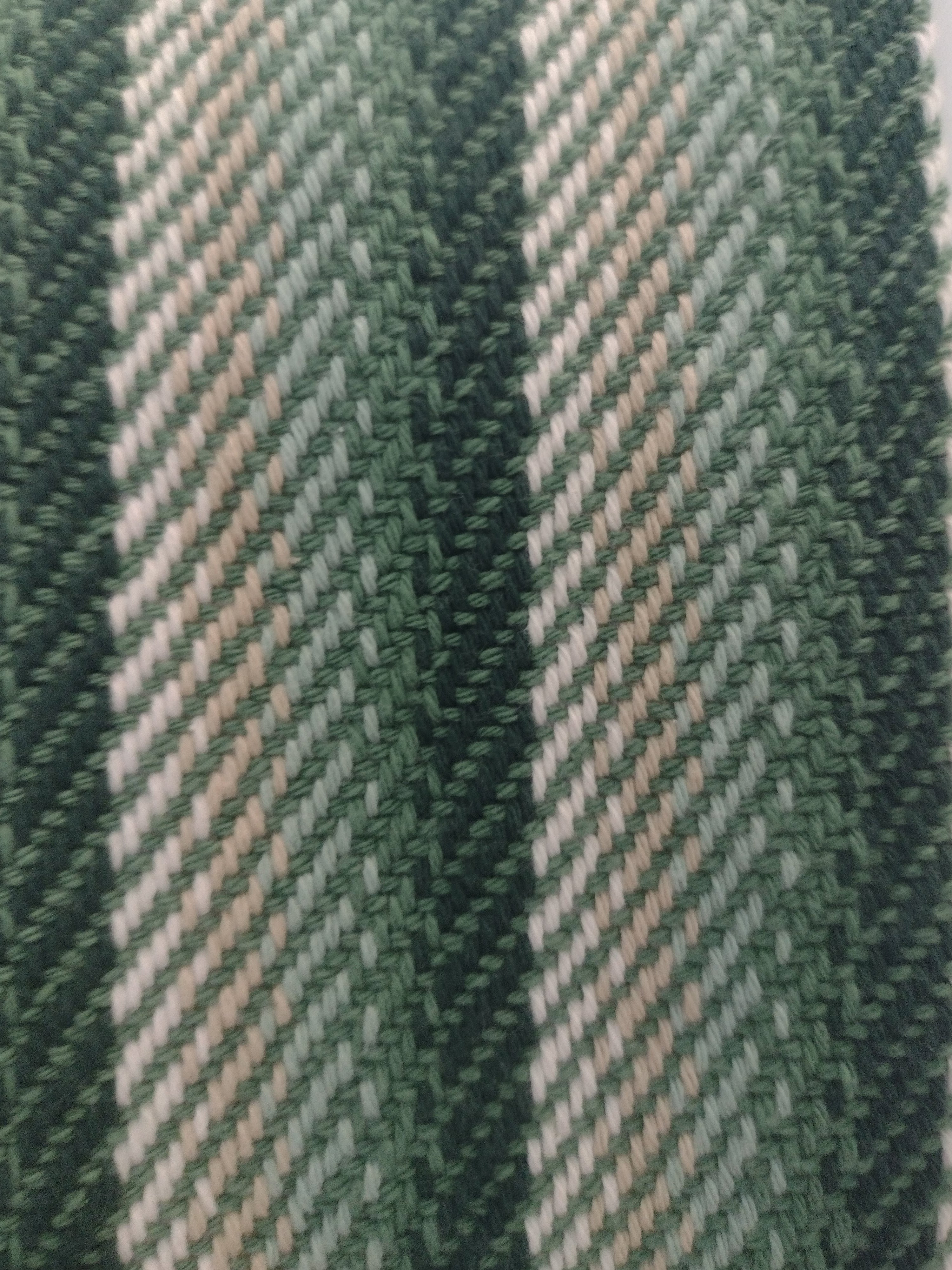 Shades of Green in Stripes