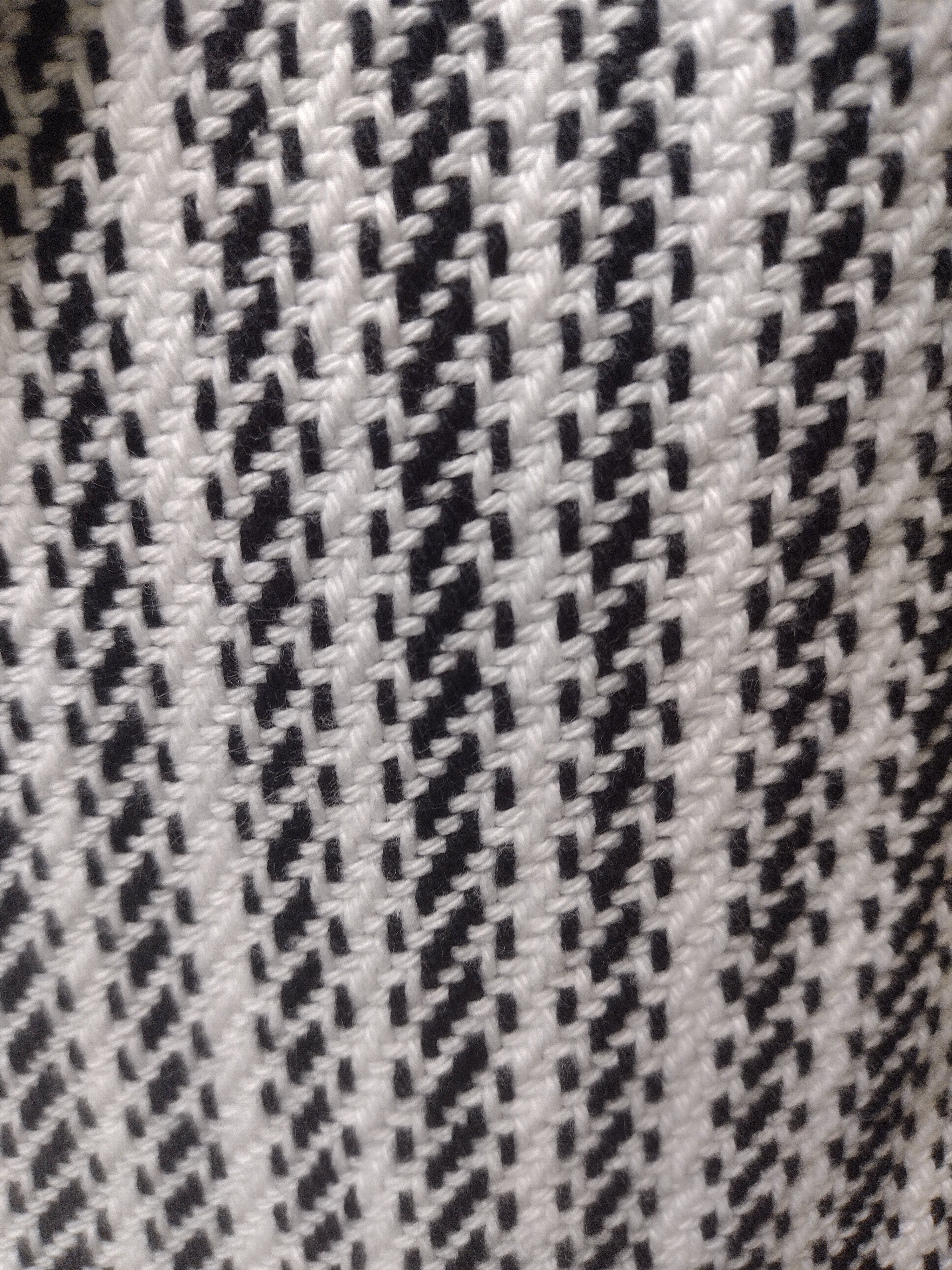 Classic Black & White Handwoven Towels