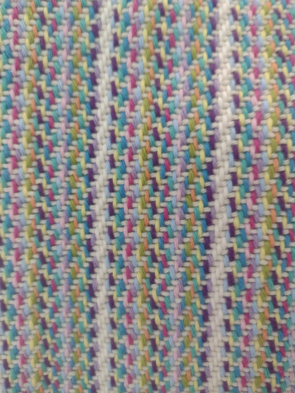 Confetti Towel in White