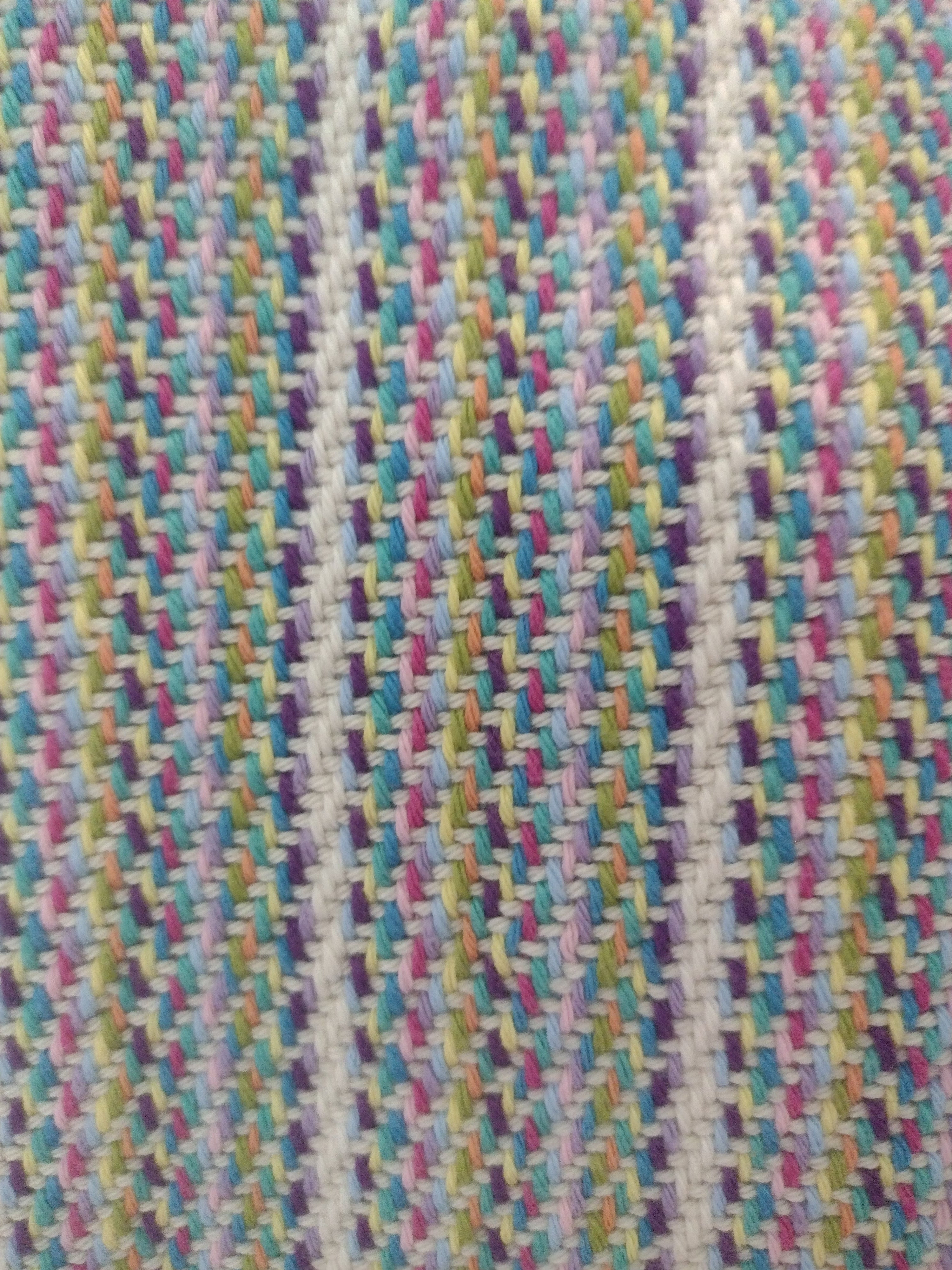 Confetti Towel in White