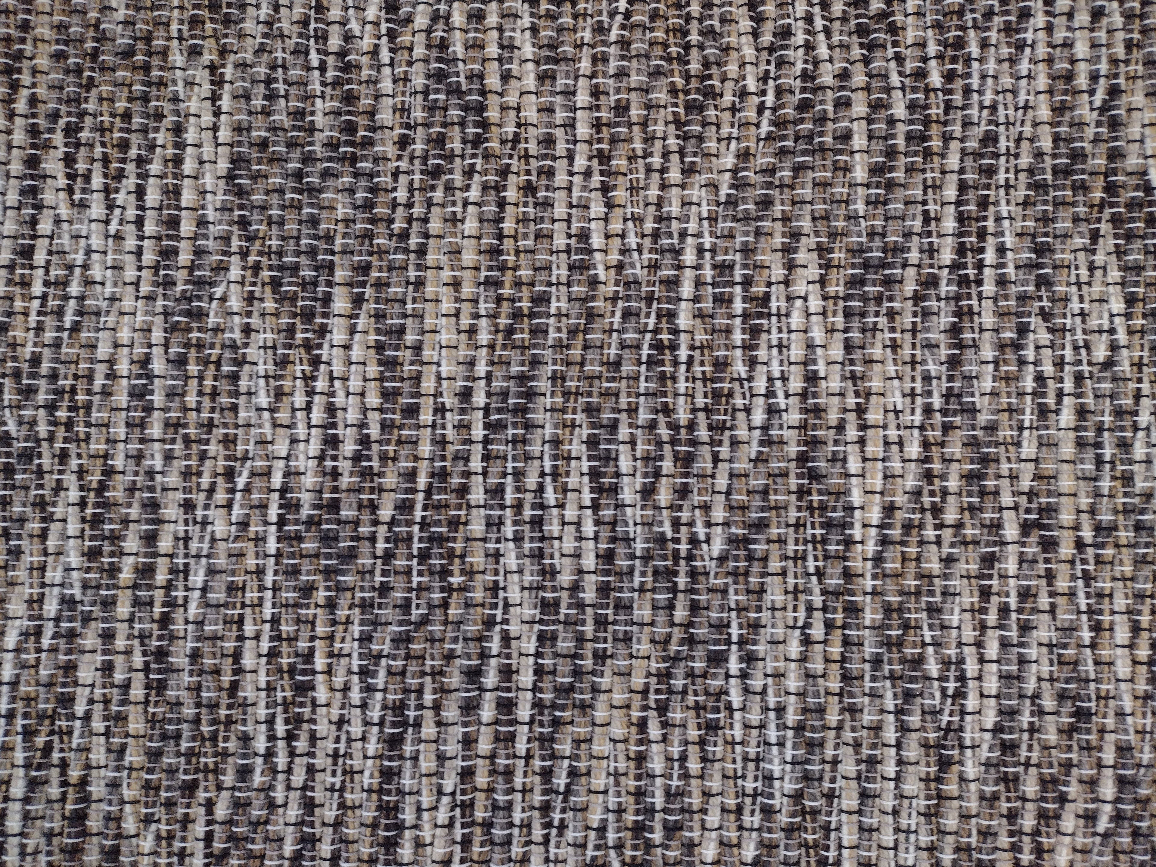 Long Brown Wool Rug/Runner 3'x9' #2851