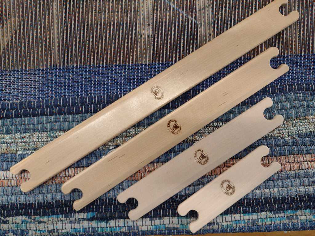 Flat Shuttles by Leclerc, stick shuttles, 6-36 inch options