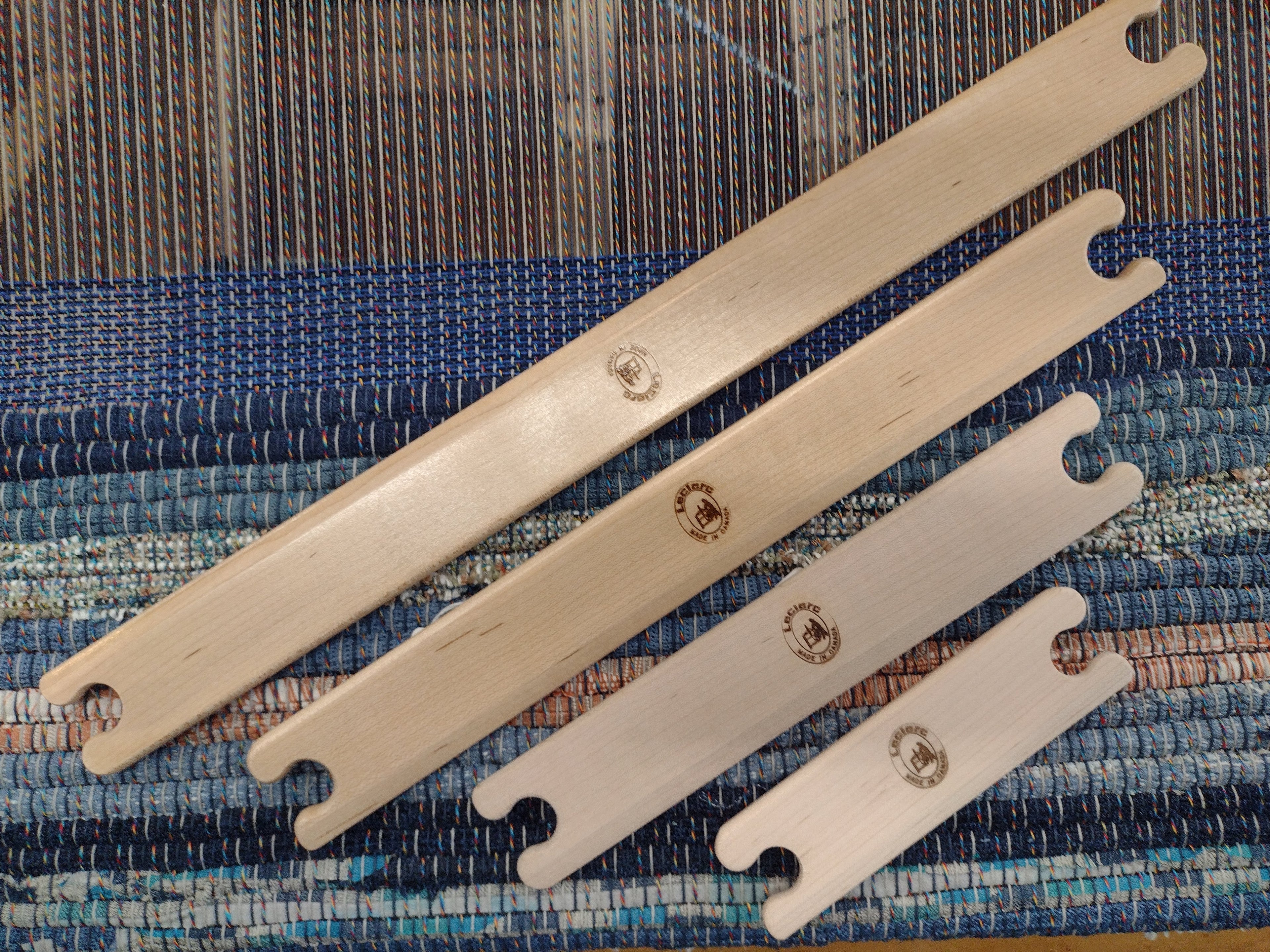 Flat Shuttles by Leclerc, stick shuttles, 6-36 inch options
