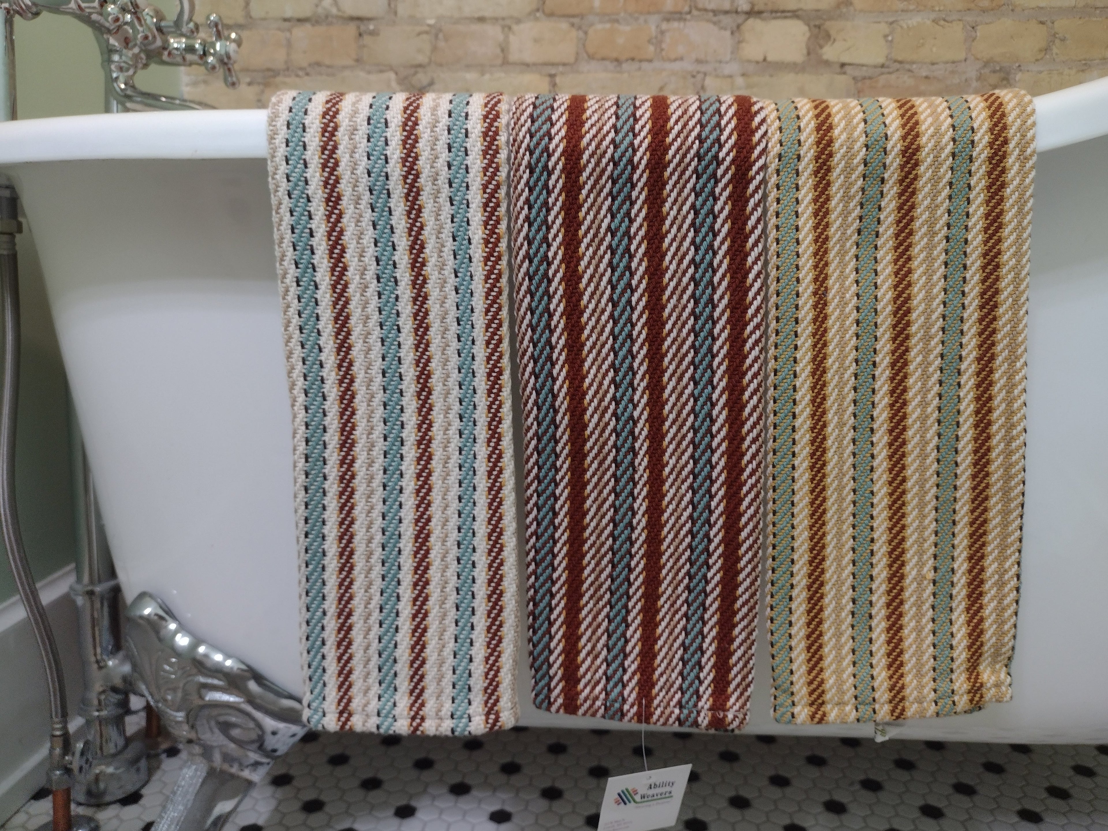 Classic Towels, Southwestern Teal & Brown