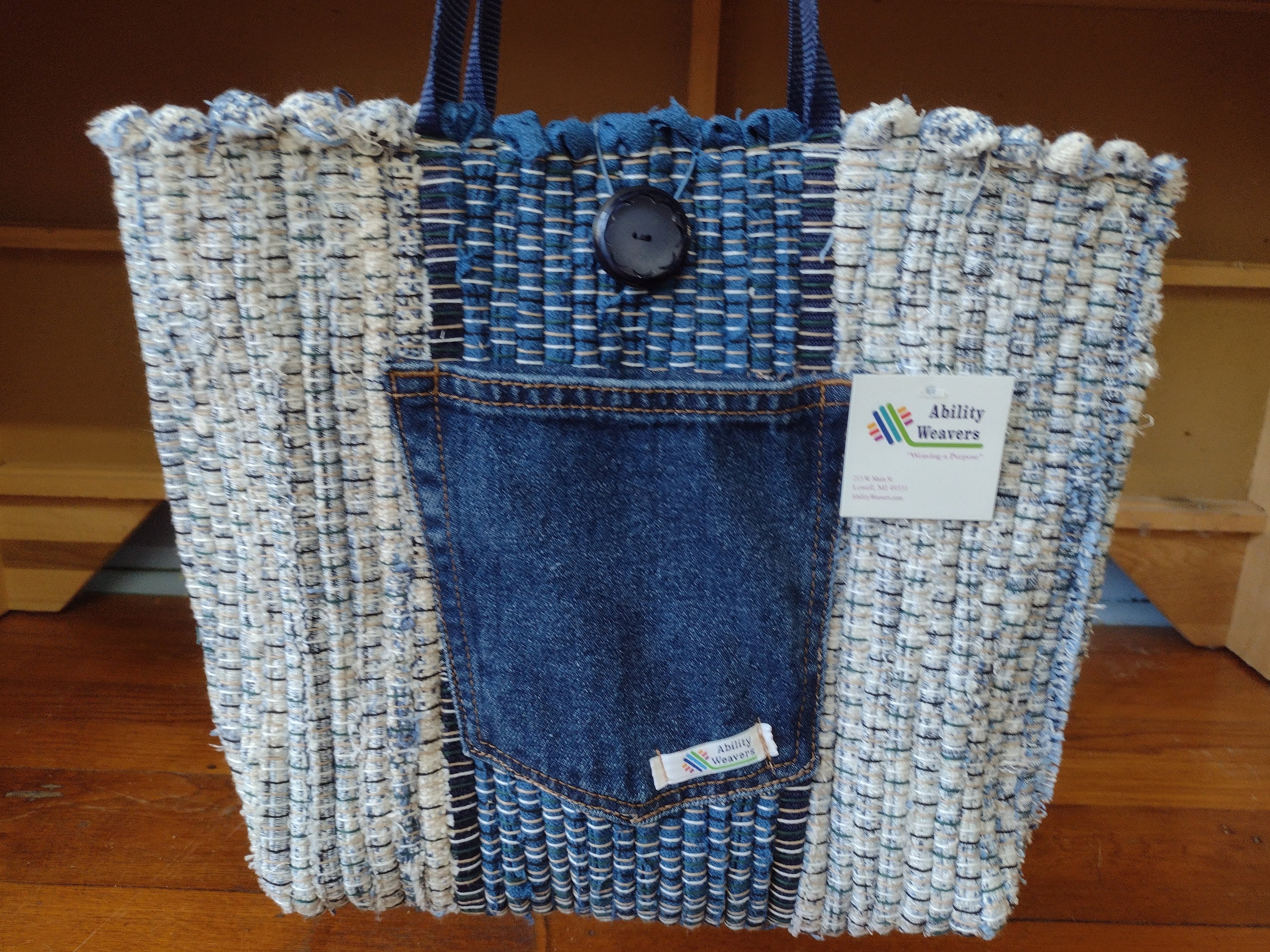Light & Bright Blue Handbag by Hannah, #447