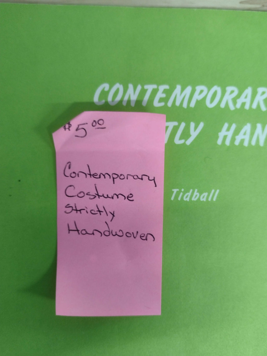 Contemporary Costume: Strictly Handwoven by Harriet Tidball