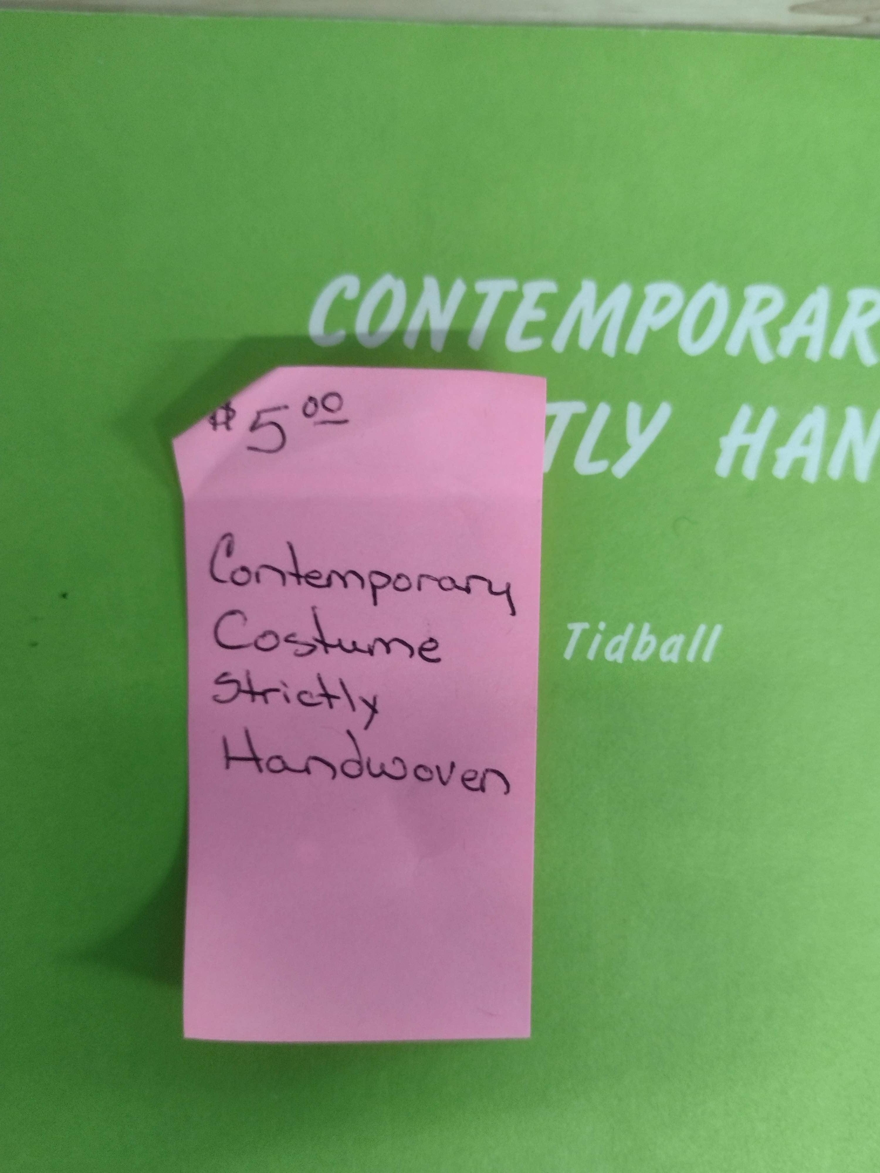 Contemporary Costume: Strictly Handwoven by Harriet Tidball
