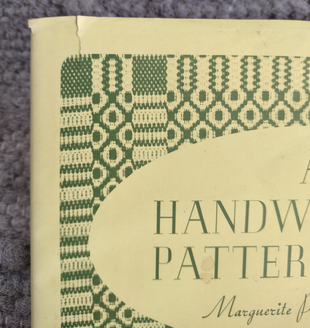 A Handweaver's Pattern Book by Marquerite Porter Davison