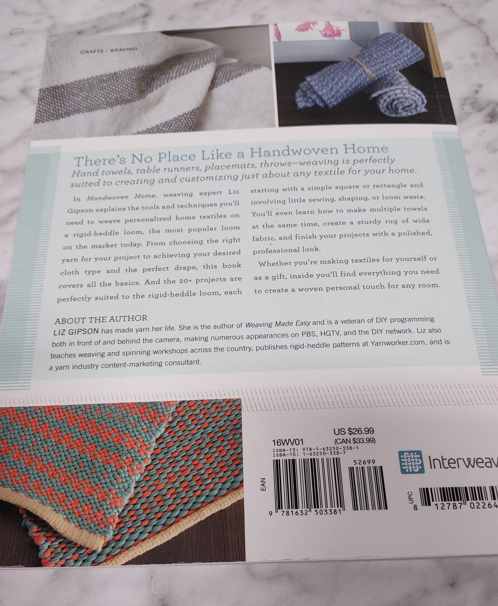 Handwoven Home by Liz Gipson (Rigid Heddle Book)