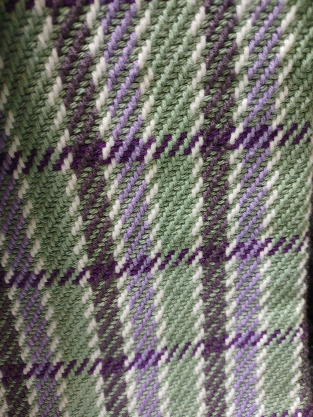 10th Anniversary Towels in Mock Plaid pattern (two color options)