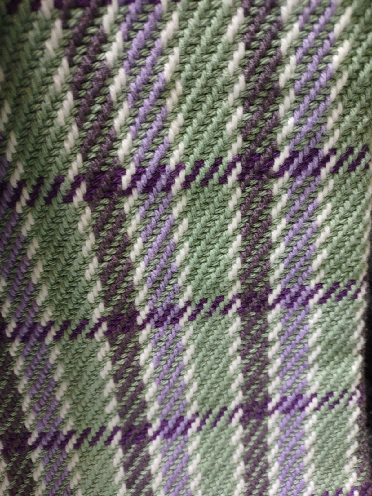 10th Anniversary Towels in Mock Plaid pattern (two color options)