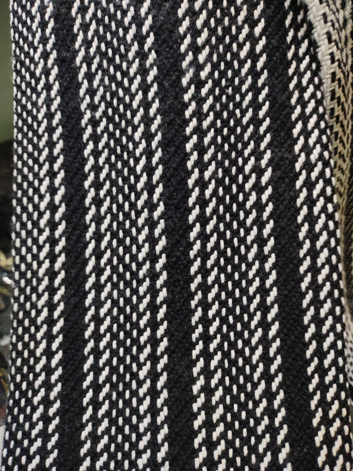Classic Black & White Handwoven Towels
