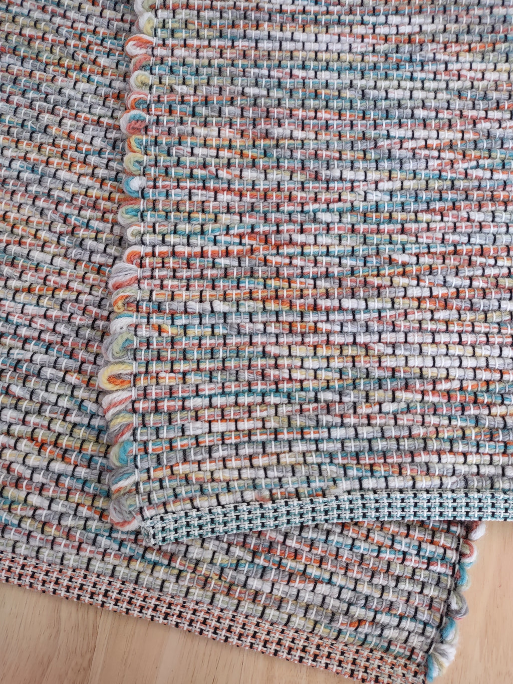 Pacific Sunset Wool Table Runner 14x71  inches #2768