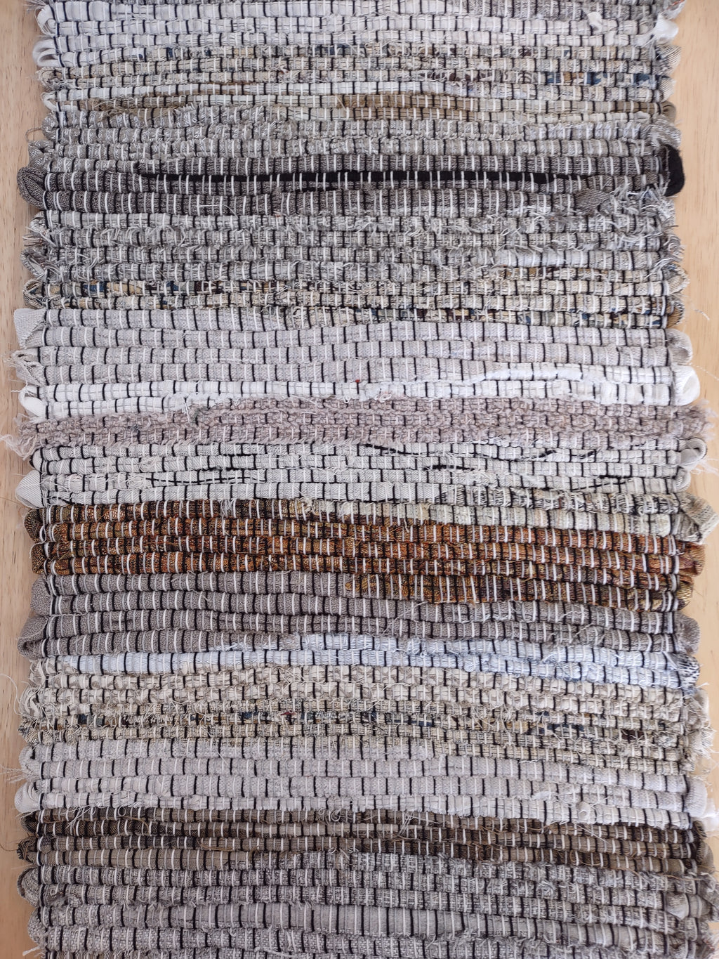 Shades of Brown Table Runner 13x52  #2871