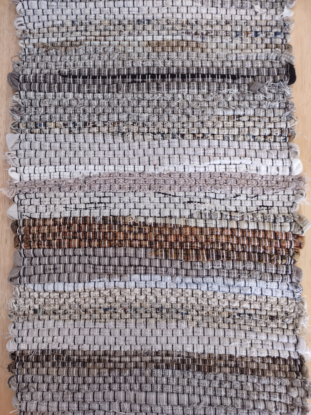 Shades of Brown Table Runner 13x52  #2871