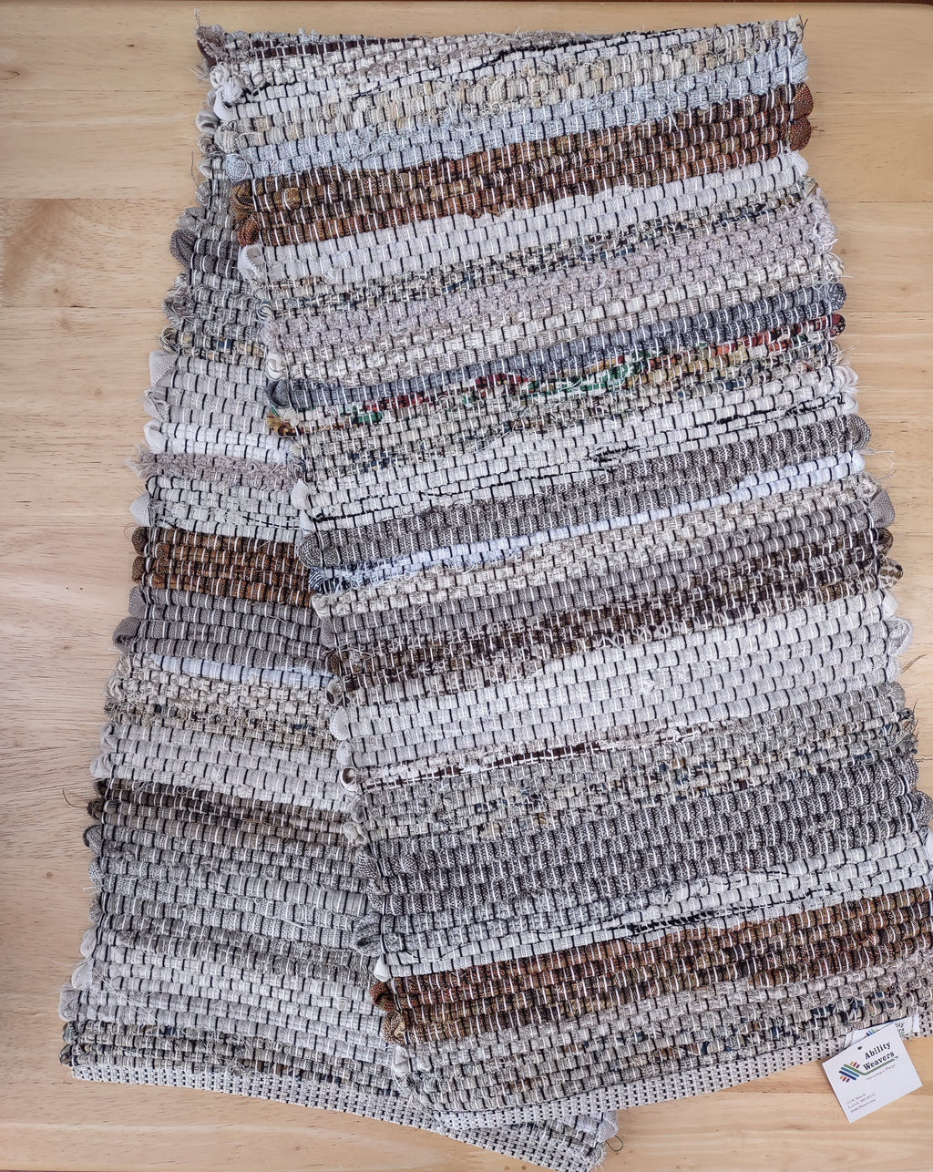 Shades of Brown Table Runner 13x52  #2871