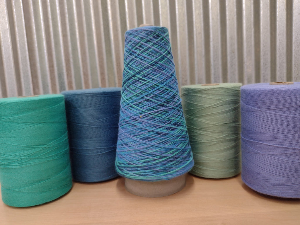 8/2 Cotton Space Dyed Yarn by Maurice Brassard