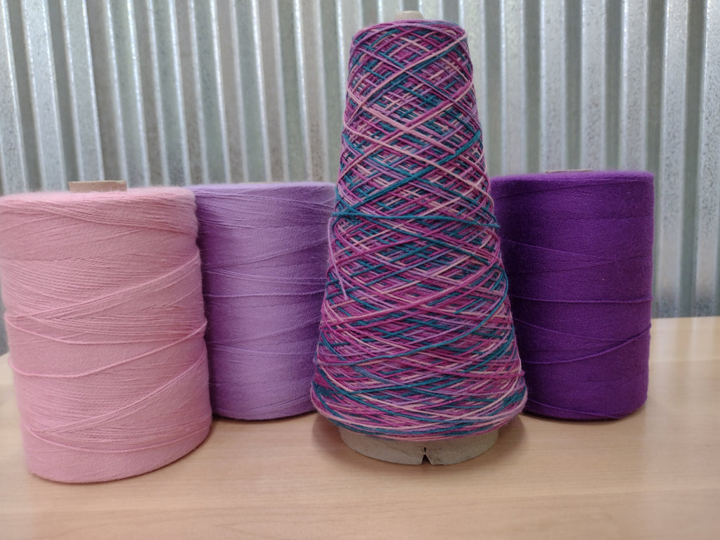 8/2 Cotton Space Dyed Yarn by Maurice Brassard