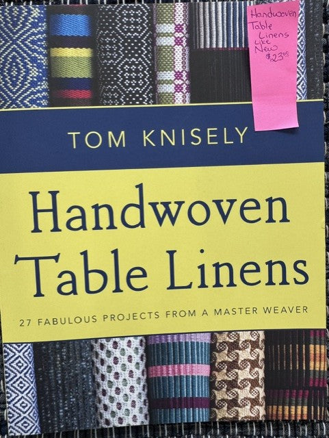 Handwoven Table Linens by Tom Knisely