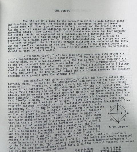 Handweavaer's Instruction Manual by Harriet C Douglas