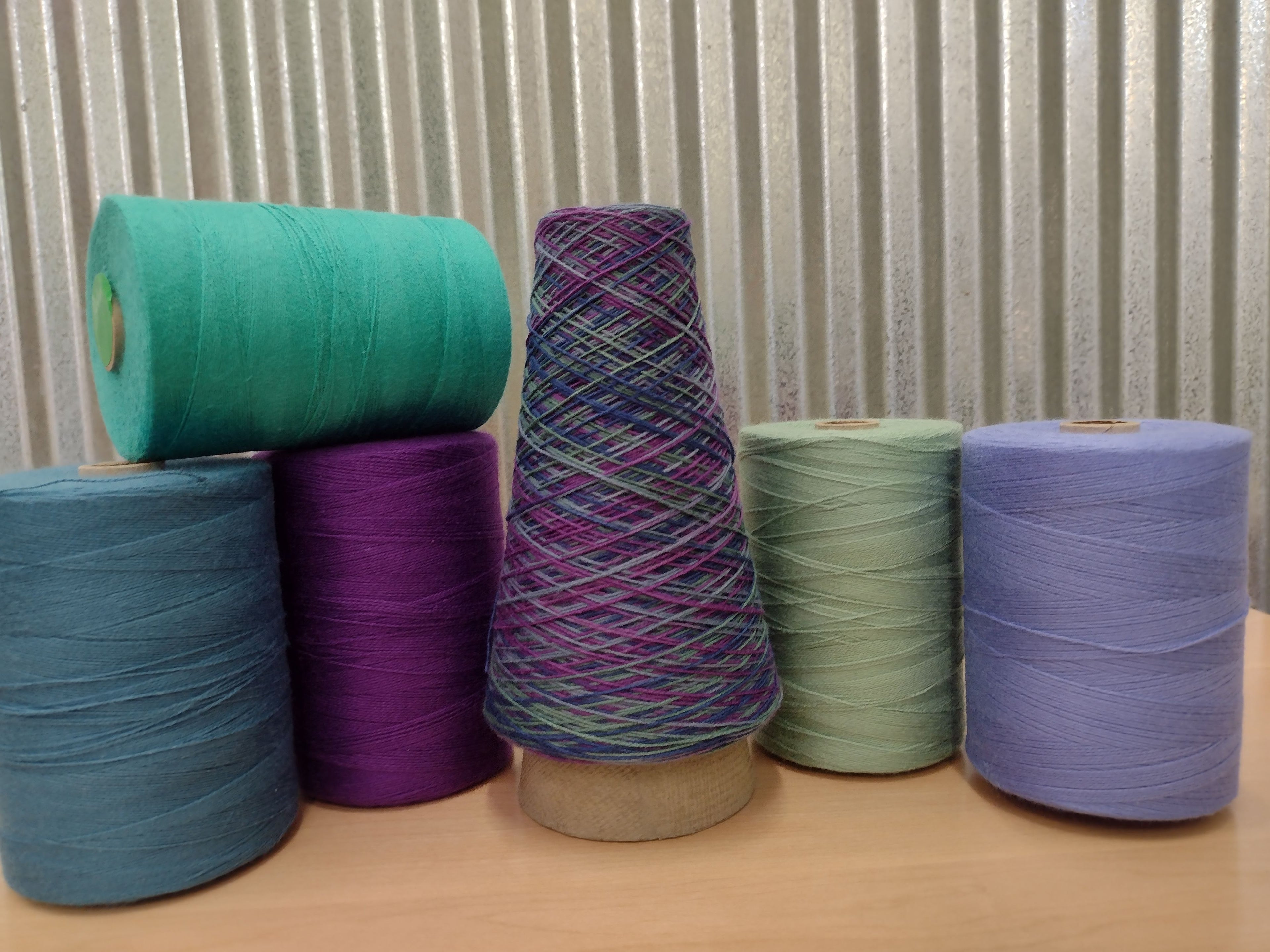 8/2 Cotton Space Dyed Yarn by Maurice Brassard