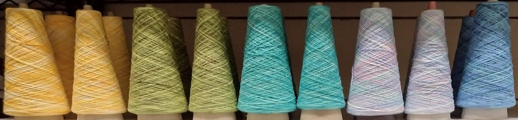 8/2 Cotton Space Dyed Yarn by Maurice Brassard