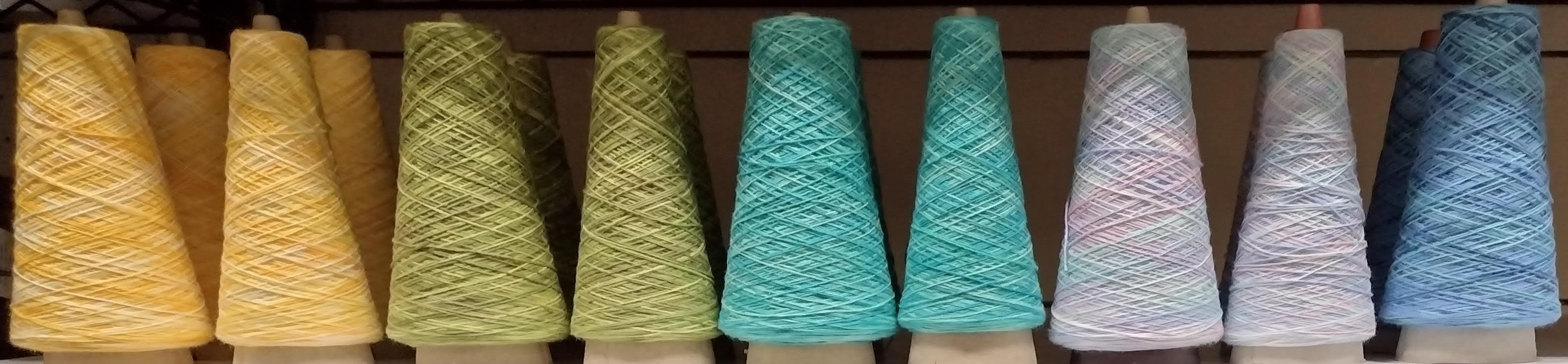 8/2 Cotton Space Dyed Yarn by Maurice Brassard